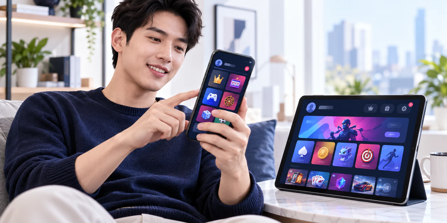 APP BL555 - tài khoản trên điện thoại: chơi và theo dõi giao dịch